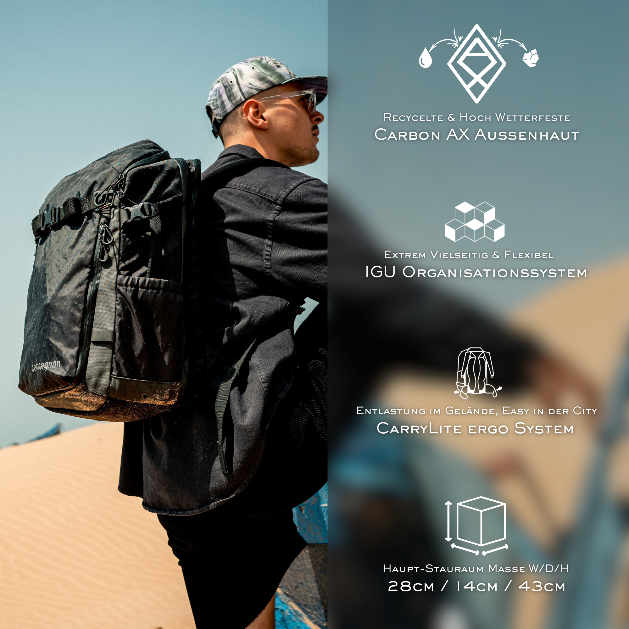 Adapt backpack 25L 2.0 - Kit complet