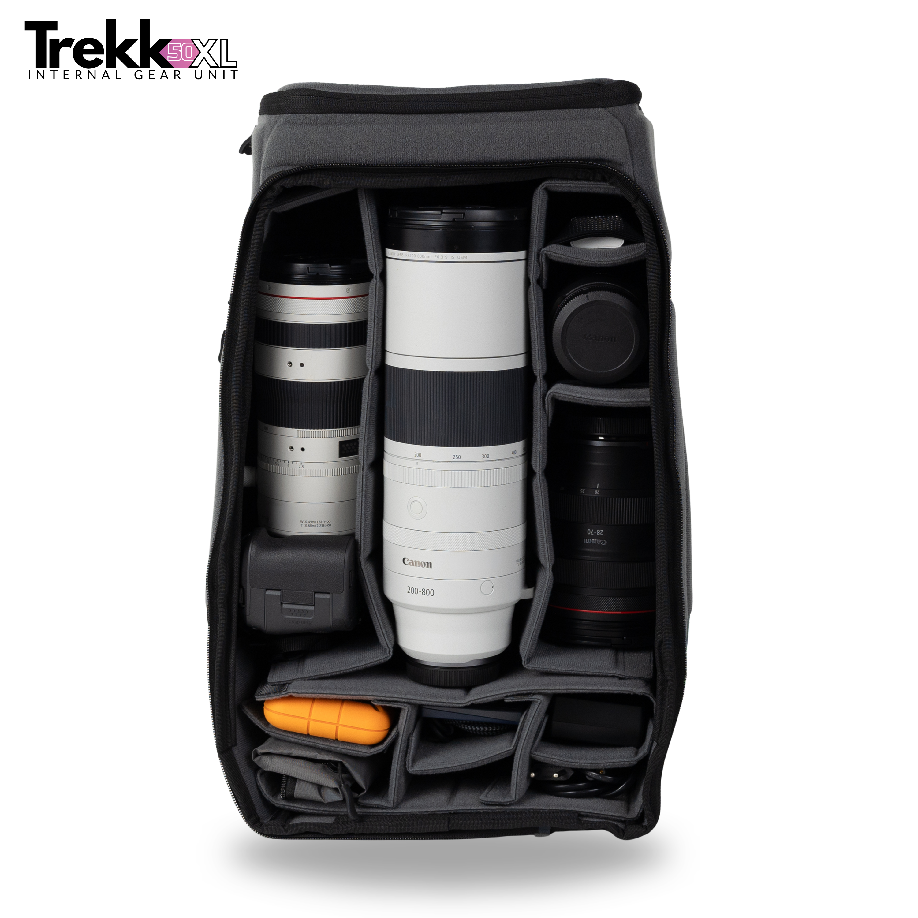 Element trekkpack 50L Volcano Black | Heavy-Duty Trekking Camera Pack