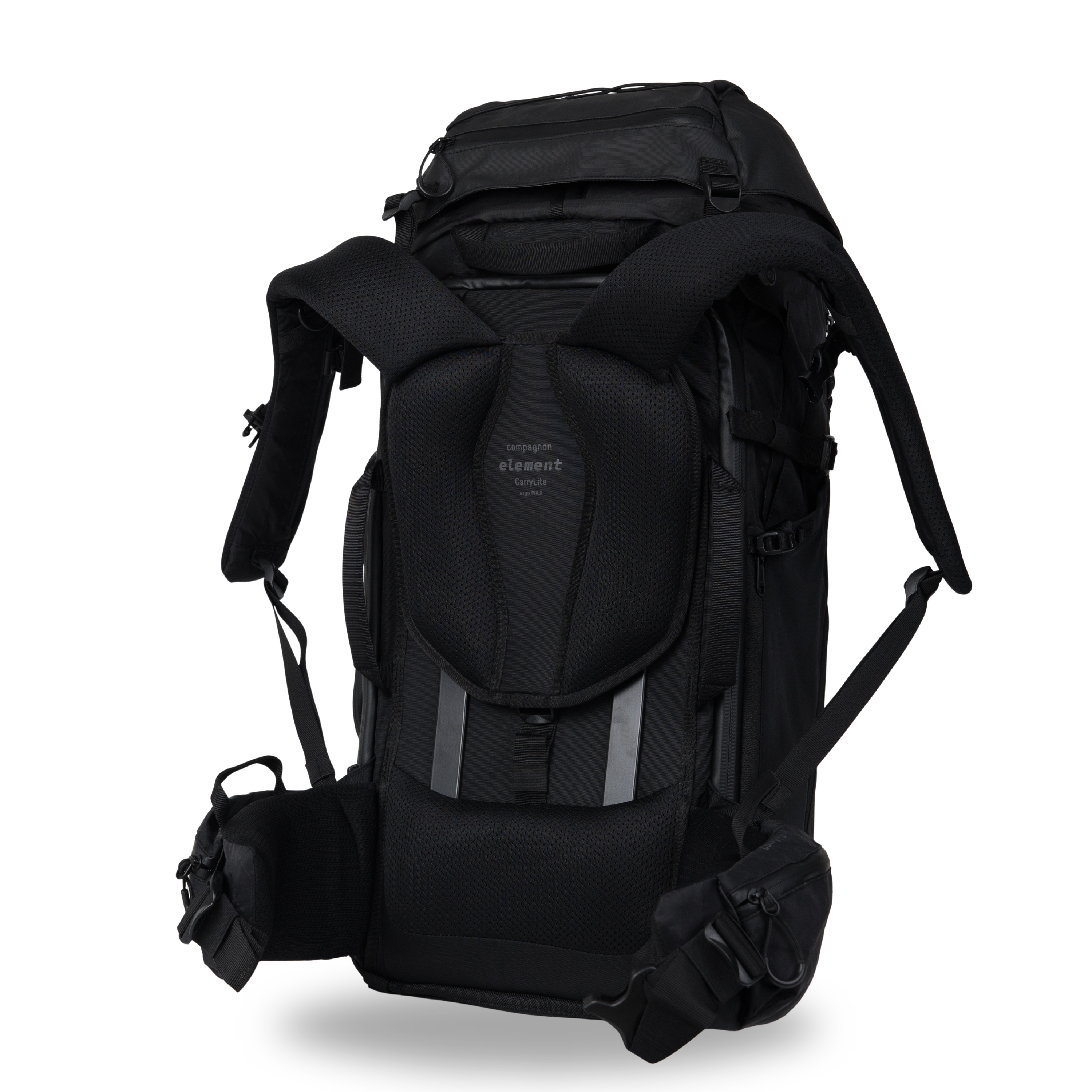 Element trekkpack 50L Volcano Black | Heavy-Duty Trekking Camera Pack