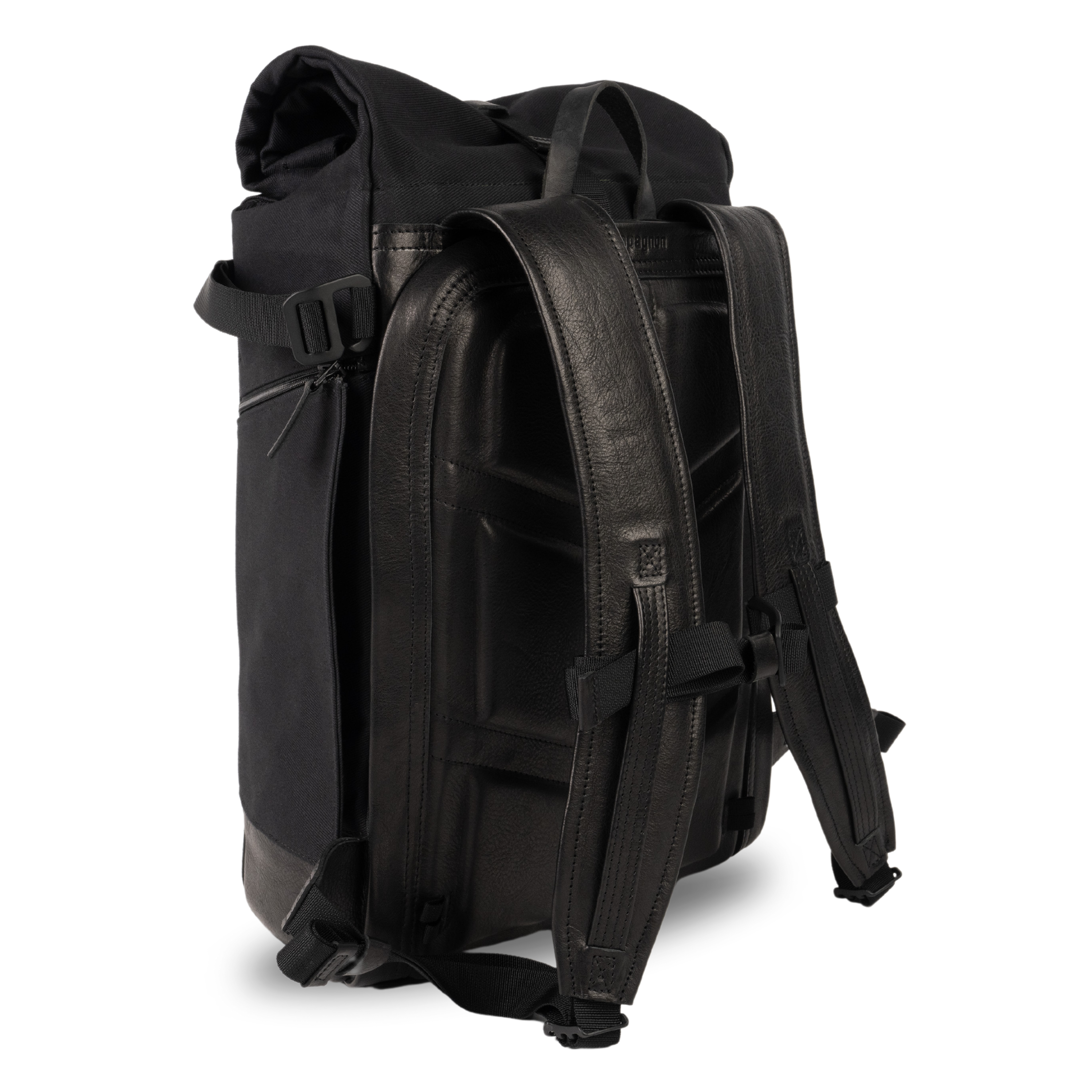 amazon women's leather backpacks compagnon backpack Gen III (Black/Black)