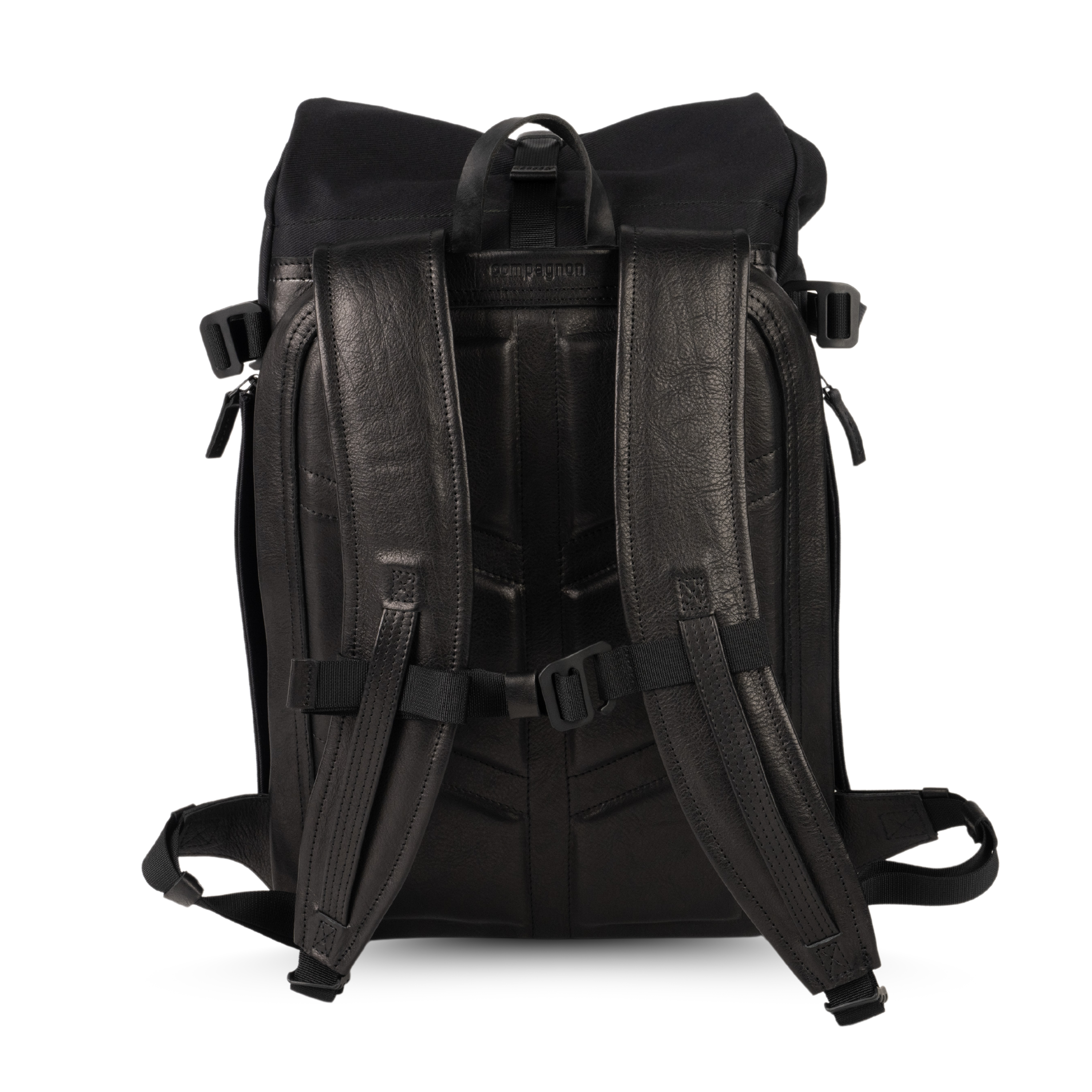 camera backpack black leather compagnon backpack Gen III (Black/Black)