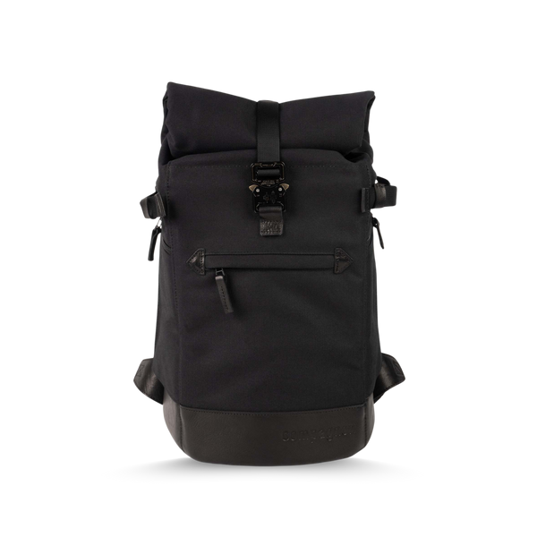 compagnon little backpack Gen III Kamerarucksack aus Leder in Schwarz