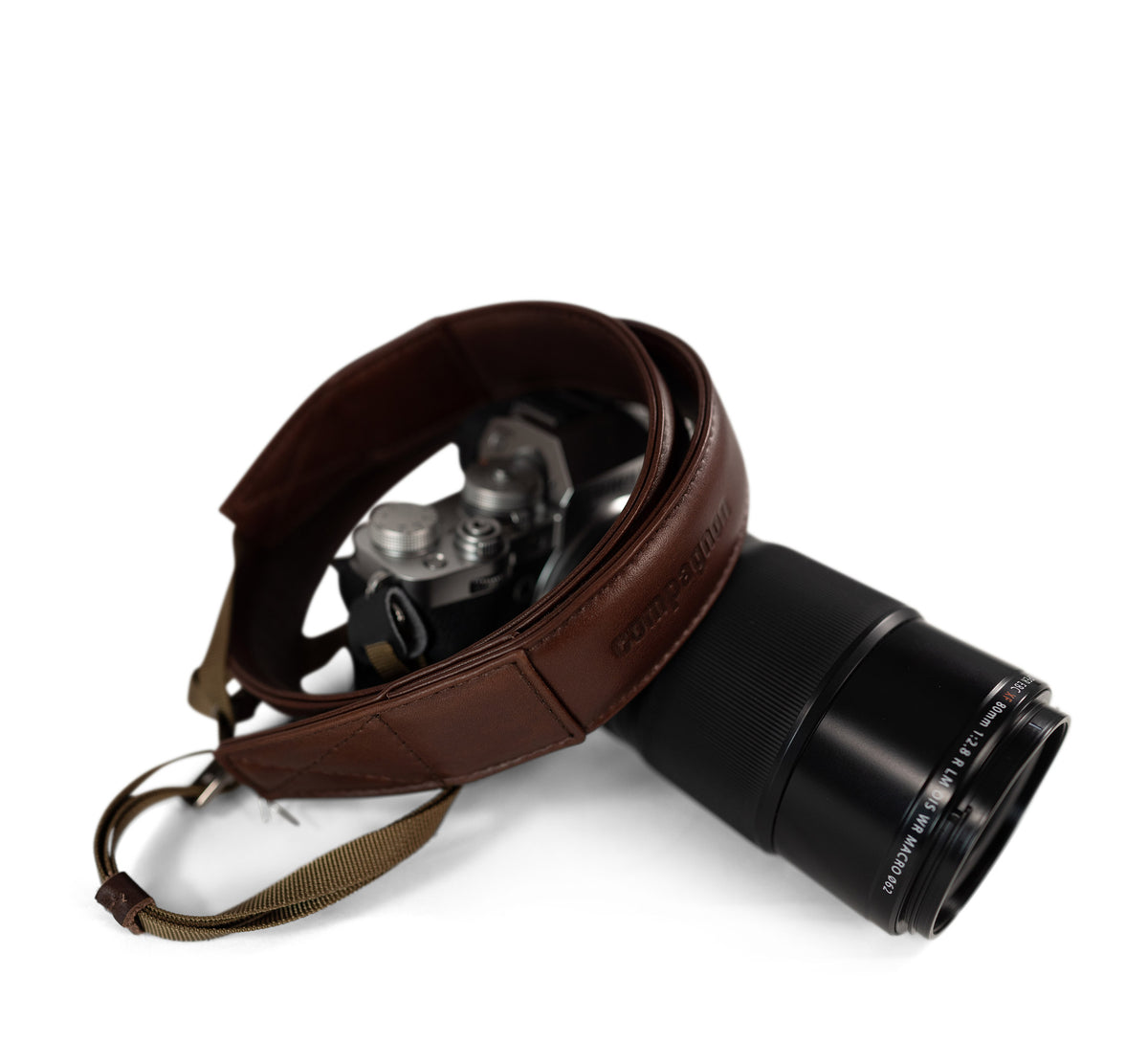 Slide Lite - Cinghia Per Fotocamera Coyote (Braun/Beige), Regolabile Come Tracolla, Collo O Fionda - Per DSLR E Mirrorless