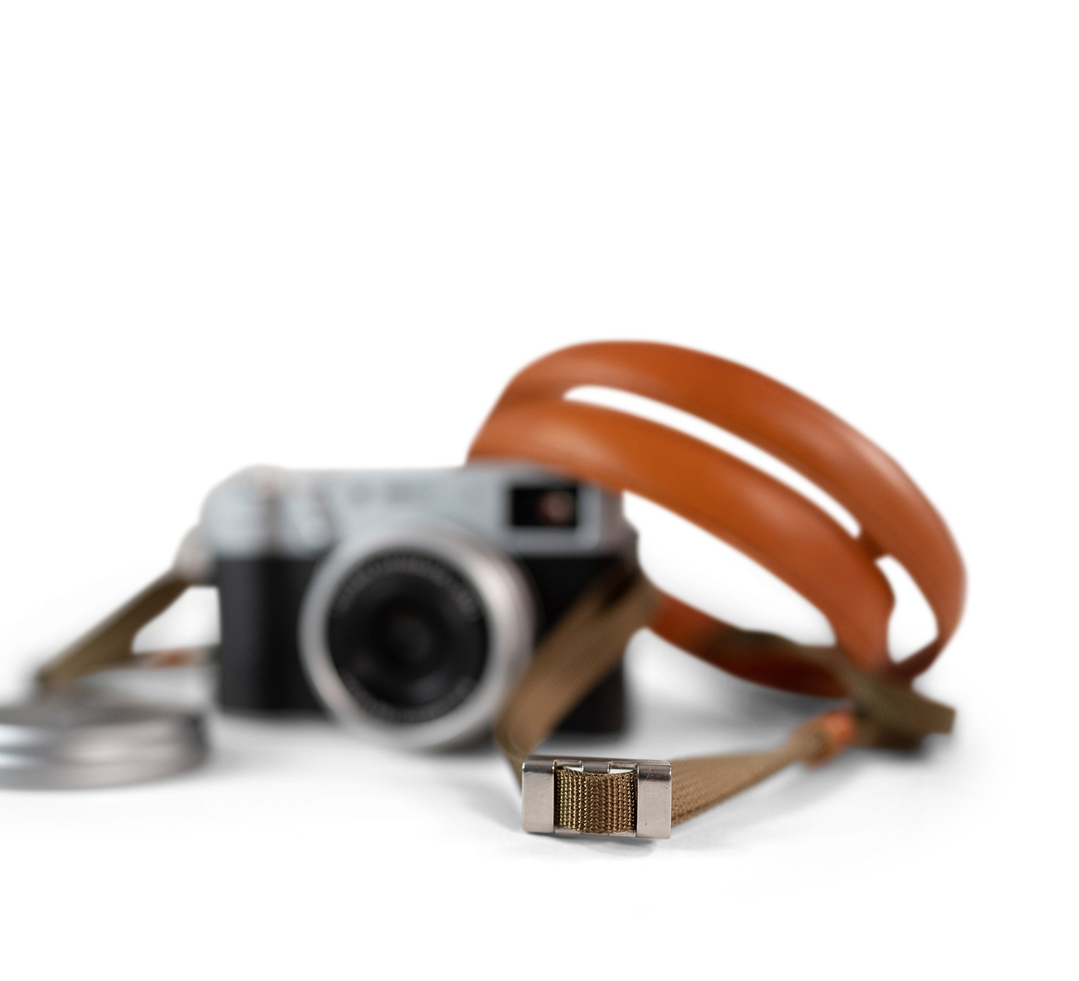 the strap Courroie de l'appareil photo