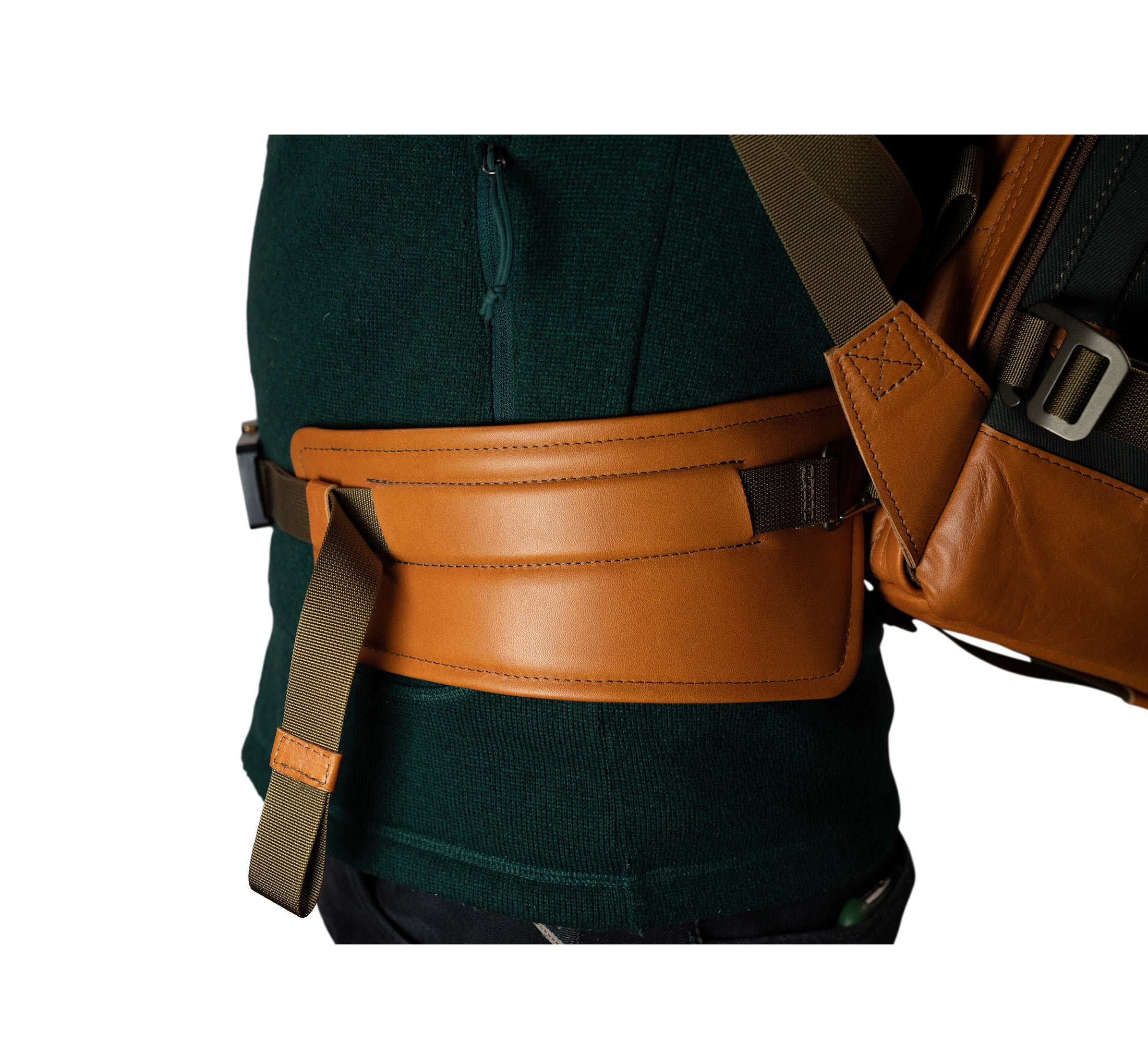 belting leather backpack waistbelt hip belt Gen III