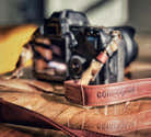 Sangle D'appareil Photo En Nylon Et Cuir - Courroie Ajustable élégante Pour Photographes Amateurs Et Professionnels - 9